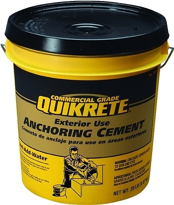 Quikrete 124520 Anchoring Cement Concrete Mix, 20 Lb