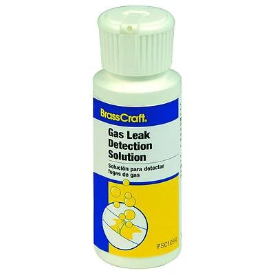 BrassCraft PSC1094L Gas Leak Detector Solution, 3 Oz. Bottle