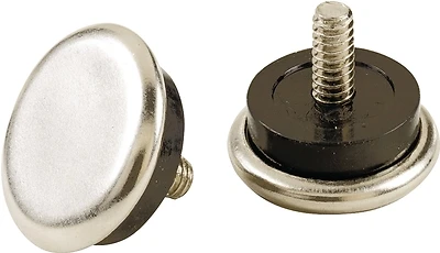 0.8 In. Threaded Chair Glide 4 Pk, Model 9449, Rubber Cushion Base