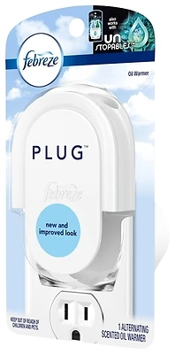 Febreze 3700076985 Plug Starter Kit Plug-In Air Freshener, 50 Days