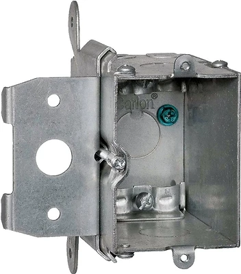 20-cu In 1-gang Metal Adjustable Wall Electrical Box Model Mb120adj-6r