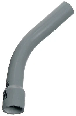 1/2 Inch Schedule 40 45 Degree Standard Radius Belled End Pvc Elbow