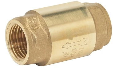 Mueller ProLine 101-304NL 3/4 In. Brass Spring Loaded Check Valve