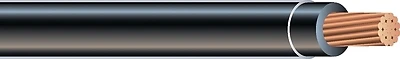 100-ft 10-awg Stranded Black Copper Thhn Wire For Electrical Applications