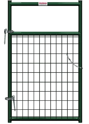 40132032 Wire-filled Gate, 36 In W X 50 In H, Green