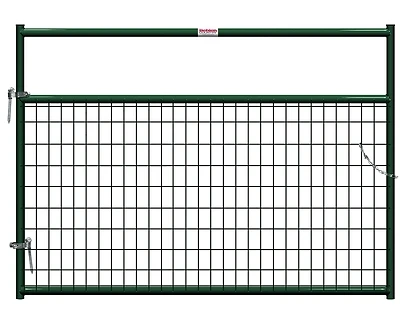 6' Wire-filled Gate With 2 X 4 Mesh, Green, Model 40132062