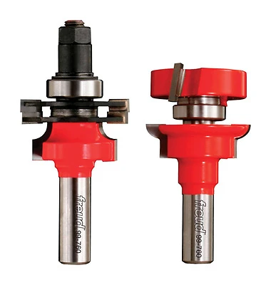 1/2 In. Male/female Router Bit Set - Carbide Tipped, Adjustable For Precision Cutting