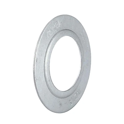 1-1/4 In. X 3/4 In. Rigid Conduit Reducing Washer 2 Pk, Zinc-plated Steel
