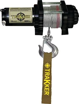 1.45-hp 3000 Lb Universal Electric Winch With 50 Ft Wire Rope