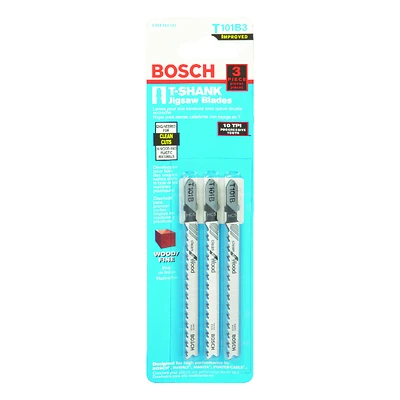 4 In. Metal T-shank Jig Saw Blade 10 Tpi 3 Pk For Hard/soft Woods