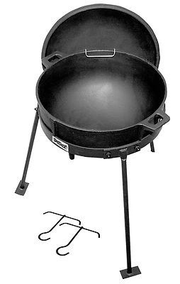 Ci7010 10 Gallon Jambalaya Kettle With Cast Iron Lid