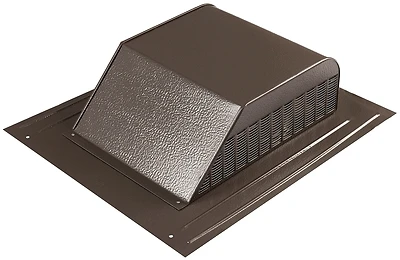 60 Nfa Brown Aluminum Slant-back Roof Louver Vent Ssb960abr