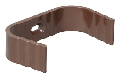 Brown Vinyl Downspout Band 1 In. H X 4 In. W X 3 In. L