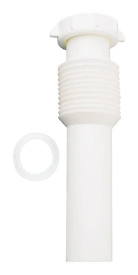 Flex 'n Fix 1-1/2 In. Diameter X 12 In. Length Plastic Tailpiece