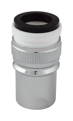 Plumb Pak PP800-11LF Chrome Faucet Aerator, 13/16 In. x 15/16 In., Brass