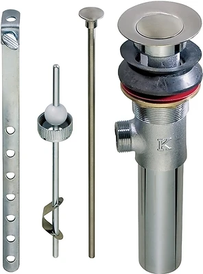 1-1/4 In. Brass Pop-up Lavatory Drain With Tailpiece
