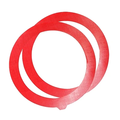 Keeney K836-94 Flush Valve Seal Kit, 3 In, Red, American Standard/Kohler