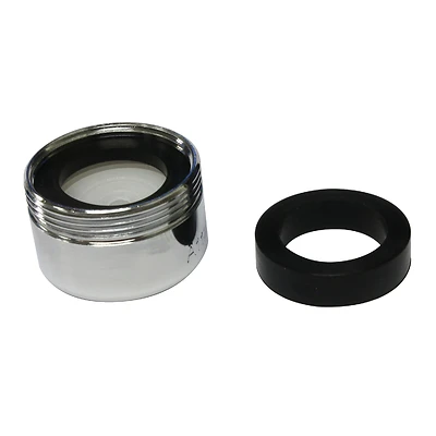 Plumb Pak PP800-2 Faucet Aerator, 15/16-27 x 55/64-27, Chrome