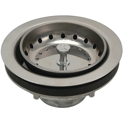 Plumb Pak K5419 Basket Strainer Assembly, Stainless Steel, 3-1/2 In.