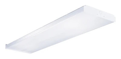 Ws Series 4-light Wraparound Shop Light, 4-ft, 15.38-in X 48-in