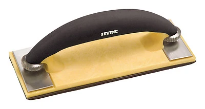Hyde 09057 MaxxGrip Drywall Hand Sander, Overmolded Handle, 3.25 In. X 9.37 In.
