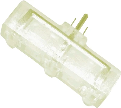 Yellow Jacket 43279001 3-Outlet Power Adapter, Lighted, 15A 125V, Clear