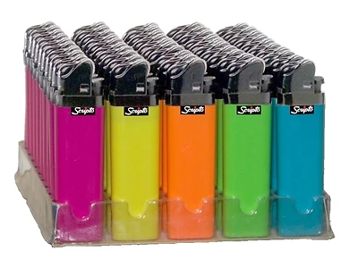 Mighty Match Ldm13l-50/mm Pocket Lighter 50 Pk, Blue/green/orange/purple/yellow