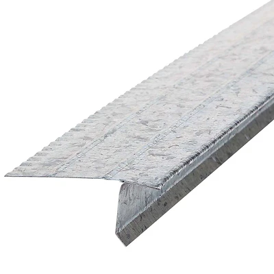 Amerimax 2.43 In. W X 120 In. L Aluminum Drip Edge Flashing - Silver Finish