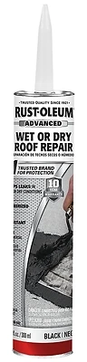 10.1 Oz. Black Advanced Wet Or Dry Roof Repair Cement