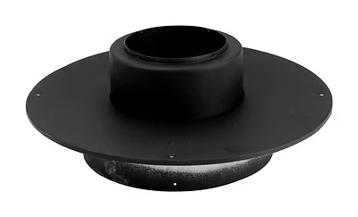 6 Inch Stainless Steel Stove Pipe Ceiling Plate - Model 206411