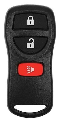 Hy-Ko 19NIS900F Key Fob Remote, 3-Button, Black, Nissan Infiniti