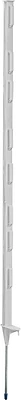 Fi-Shock A-48 Step-In Fence Post, 4 ft, White, 1 in Cross-Section