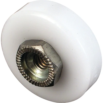Prime-Line M 6001 Shower Door Roller, 3/4 In., Flat Edge, 2-Pack