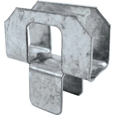 Pscl 15/32 In. Galvanized Steel 20 Ga Plywood Clip - 1 Pk