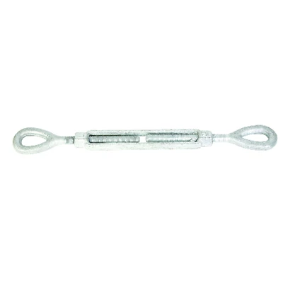 Galvanized Steel Turnbuckle 1/2" X 6" - 2200 Lb. Capacity
