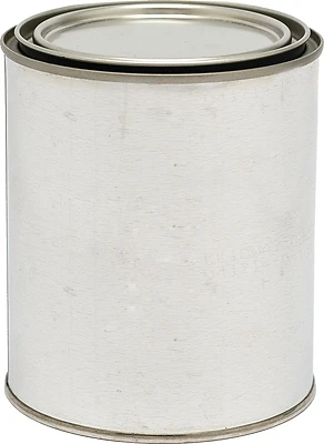 Valspar 007.0027318.005 Empty Paint Can With Lid, 1 Quart, Metal