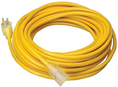 Southwire CCI 2588SW002 Extension Cord, 12/3 SJTW, 50 Ft., Yellow