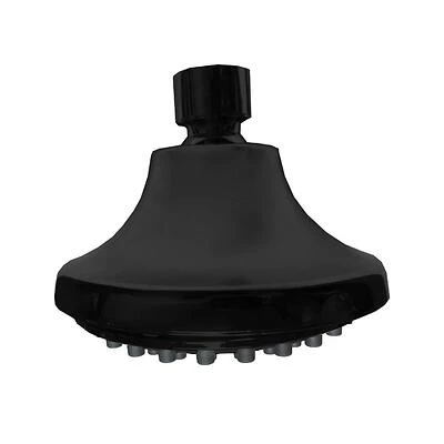 5-spray 1.8 Gpm Water Saving Shower Head, Matte Black Finish