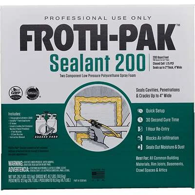 200 Two-component Polyurethane Foam Sealant Kit - 200 Board Feet