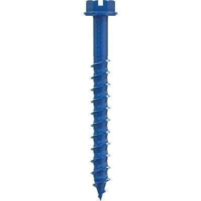 Titen Turbo 1/4 In. X 2-1/4 In. Hex-head Concrete And Masonry Screw