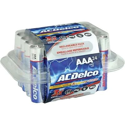 Super Alkaline AAA Battery (24-Pack)