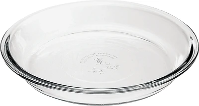Anchor Hocking 82638OBL11 Oven Basics Glass Pie Plate, 9 In., 1.5 Qt.