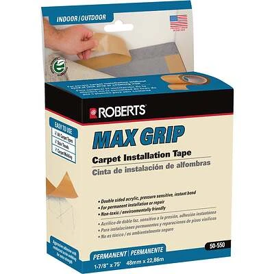 1.88 Inch X 75 Feet Indoor Carpet Installation Tape - Model 50-550