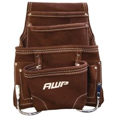 Suede Leather Tool Pouch