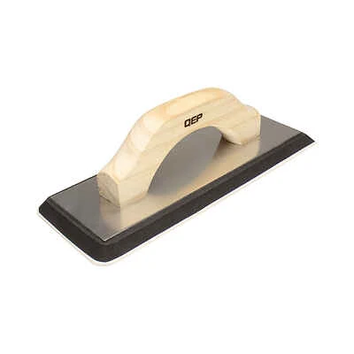 4 In. X 9-1/2 In. Gum Rubber Grout Float With Wooden Handle