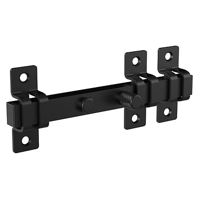 Industrial Gate Latch, Weatherguard Coated, Black