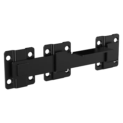 Modern Gate Latch, Weatherguard Coated, Black