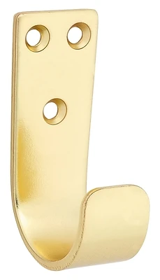 Cooper Wall Hook, Brushed Gold
