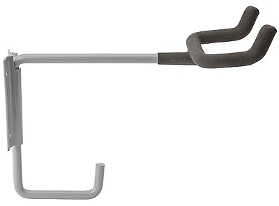 Power Equipment Hanger, Black Vinyl-Coated Steel