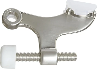 Hinge Pin Door Stop, Satin Nickel